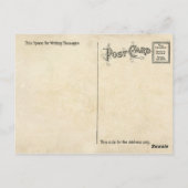  Plant Tabak Herb Botanisch Briefkaart (Achterkant)