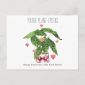 Plant-tastic Houseplant Pun Classroom Valentijn Briefkaart (Voorkant)