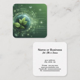 Plant-technologie Vierkante Visitekaartje