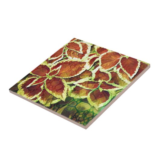 Plant Tegeltje (Zijkant)