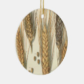 Plant tegen droogte,  landbouw keramisch ornament (Rechts)