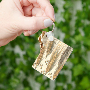 Plant tegen droogte, landbouw sleutelhanger