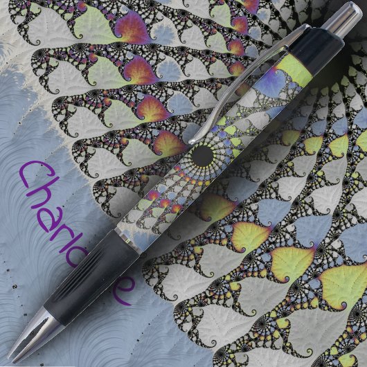 Plant textuur fractal pen