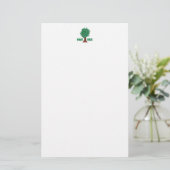 Plant Trees Briefpapier (Staand voorkant)