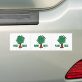 Plant Trees Bumpersticker (Op auto)