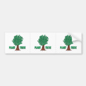 Plant Trees Bumpersticker (Voorkant)