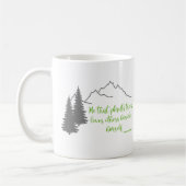 Plant Trees Citaat Thomas Fuller, Grafisch Koffiemok (Links)