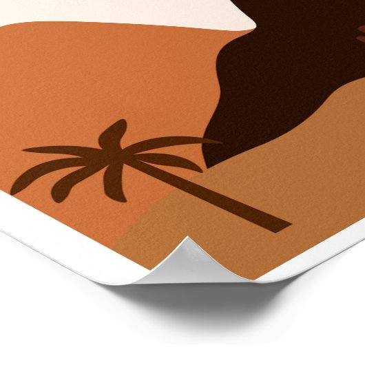 Plant Trees Hill Mountain Poster (Hoek)