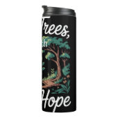 Plant Trees, Plant Hope" - Milieuvriendelijk tuini Thermosbeker (Geroteerd rechts)