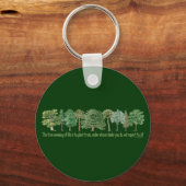 Plant Trees Sleutelhanger (Voorkant)