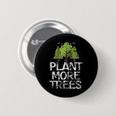 Plant Trees Tree Hugger Earth Day Arbor Day Ronde Button 5,7 Cm (Voorkant /achterkant)