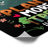 Plant Trees Tree Hugger Earth Day Arbor Day Schatt Poster (Hoek)