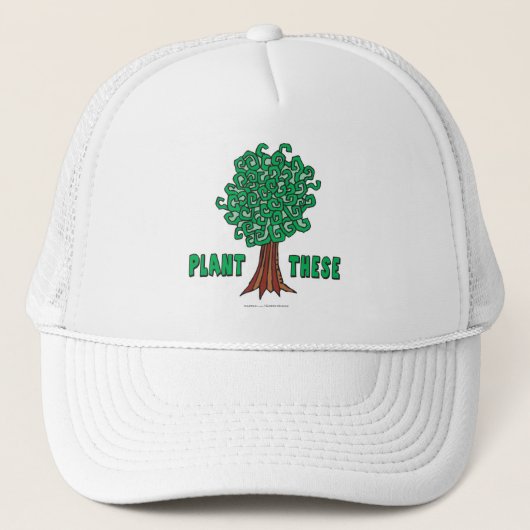Plant Trees Trucker Pet (Voorkant)