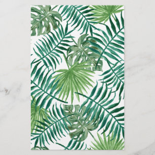 Plant Tropisch Botanisch Palm Leaf Briefpapier