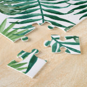 Plant Tropisch Botanisch Palm Leaf Legpuzzel (Zijkant)