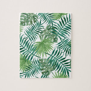 Plant Tropisch Botanisch Palm Leaf Legpuzzel