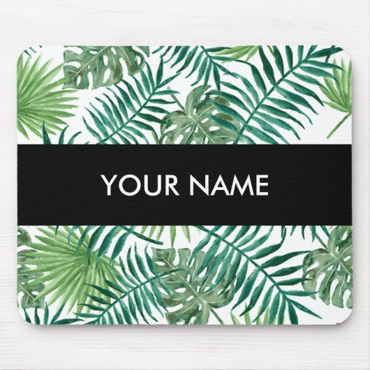 Plant Tropisch Botanisch Palm Leaf Muismat (Voorkant)