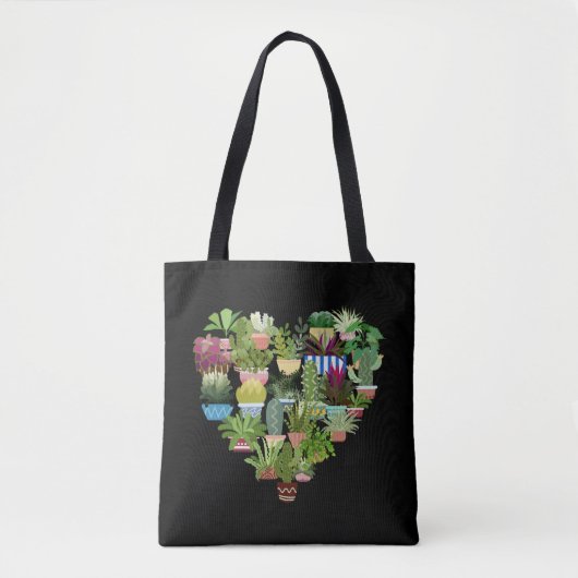 Plant Tuin Plant Harthart Gepotten Plant Tote Bag (Voorkant)