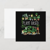 Plant tuin Plant Kaart (Voorkant / Achterkant)