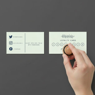  plant, tuinbouwkaart. klantenkaartje