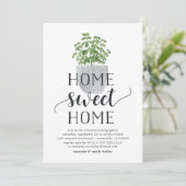 Plant | Uitnodiging voor de opwarming van de aarde (Staand voorkant)