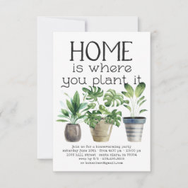 Plant | Uitnodiging voor de opwarming van de aarde