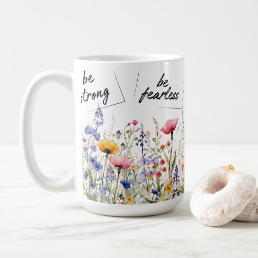 Plant uw tuin koffie Mok (Met donut)
