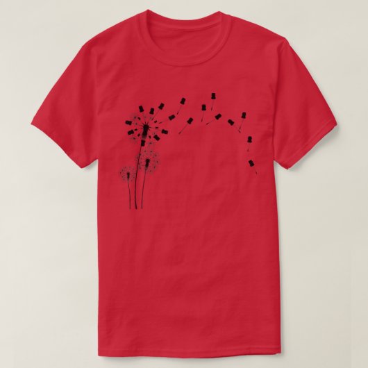 Plant van de dierenbloem - Dandelion Guinea Pig 17 T-shirt (Design voorkant)