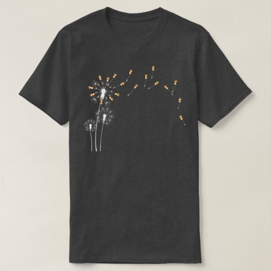 Plant van de dierenbloem - Dandelion Guinea Pig T-shirt (Design voorkant)