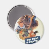 Plant van de Victory Garden Magneet (Voorkant / Achterkant)