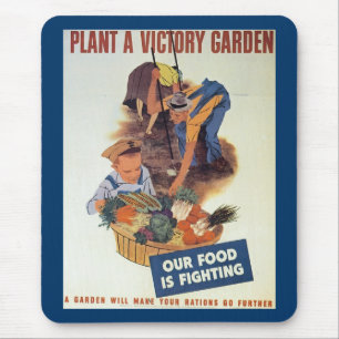 Plant van de Victory Garden Muismat