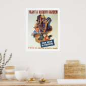Plant van de Victory Garden Poster (Keuken)
