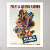 Plant van de Victory Garden Poster (Voorkant)