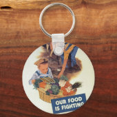 Plant van de Victory Garden Sleutelhanger (Voorkant)