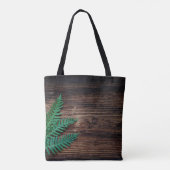 Plant van fern tote bag (Achterkant)