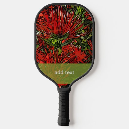 Plant van Firebush Pickleball Paddle (Achterkant)