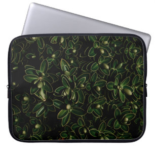 Plant van groene bladeren laptop sleeve