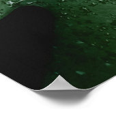 Plant van groene bladeren poster (Hoek)