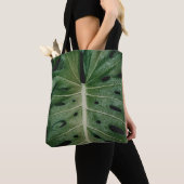 Plant van groene bladeren tote bag (Dichtbij)
