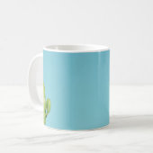 Plant van groene cactus koffiemok (Voorkant links)