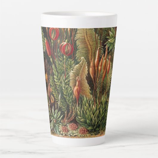  Plant van Haeckel - Life Print Latte Mok (Voorkant)