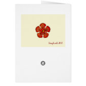 Plant van Haeckel Pitcher Illustratie All-Occasion (Achterkant)