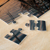 Plant van het watermeer van Pelican Bird Legpuzzel (Zijkant)