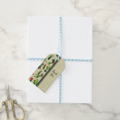 Plant van het zuidwesten van Cactus Natural Rustic Cadeaulabel (Met Touw)