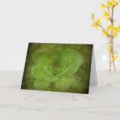 Plant van kippen en kippen met textiel kaart (Gele Bloem)