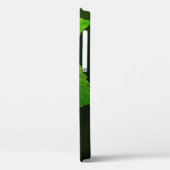 Plant van lederen veinpatroon Case-Mate iPhone case (Achterkant / Links)