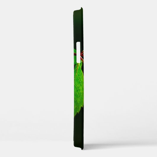 Plant van lederen veinpatroon Case-Mate iPhone case (Achterkant / Rechts)