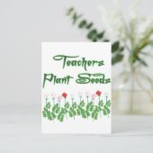 PLANT VAN LEREN BRIEFKAART (Staand voorkant)