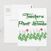 PLANT VAN LEREN BRIEFKAART (Voorkant / Achterkant)