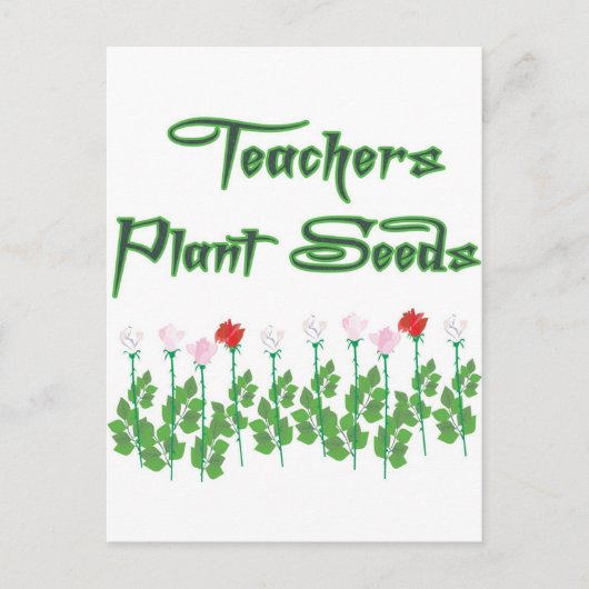 PLANT VAN LEREN BRIEFKAART (Voorkant)
